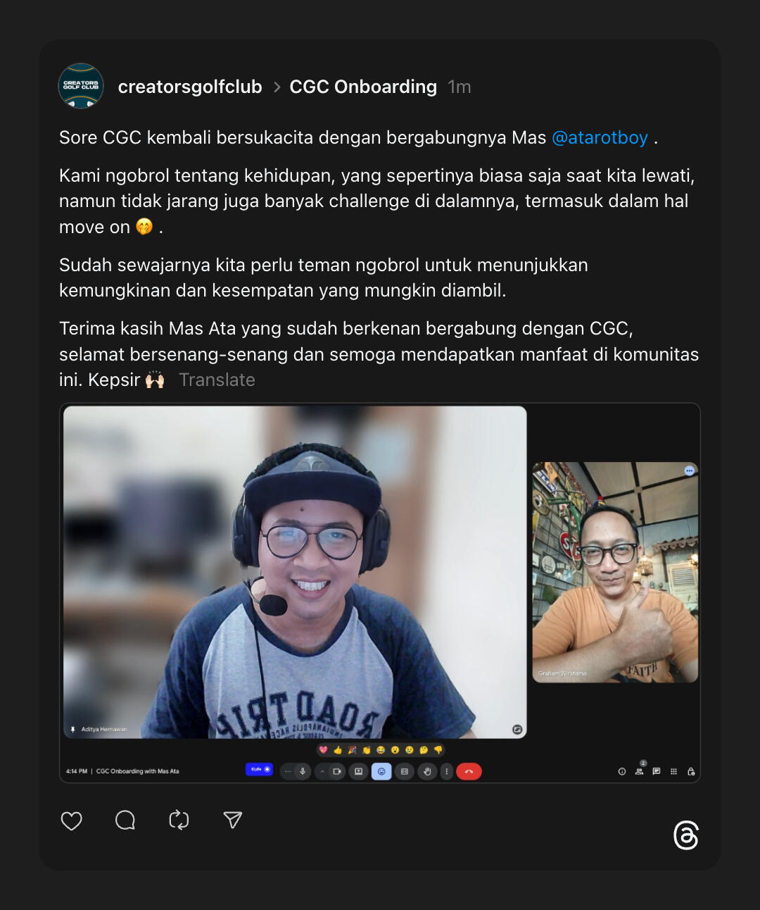 CGC Onboarding